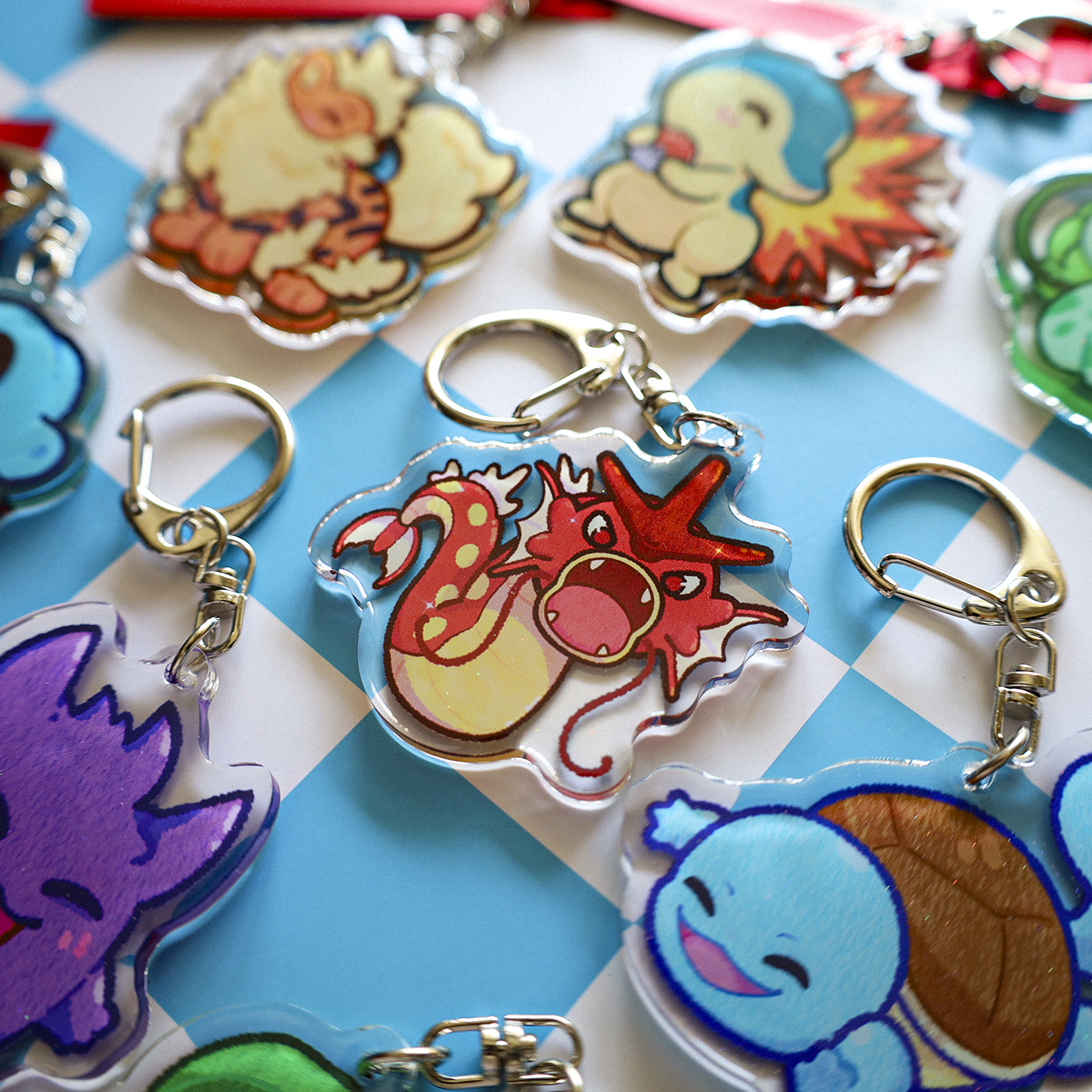 Poke Keychains Series 1 - Mystery Blind Bags