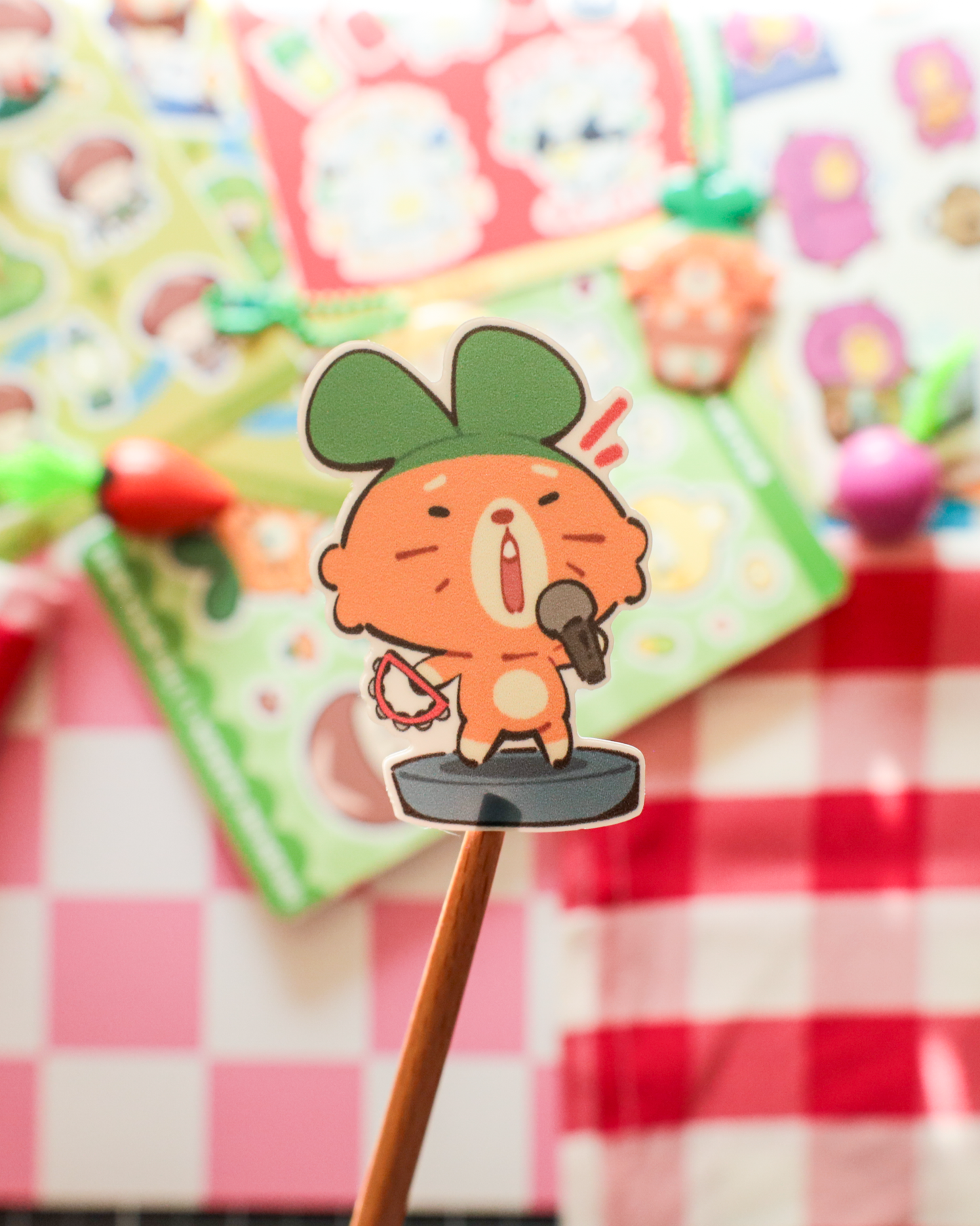 Party Animal Kobi  - Vinyl 4x6 Sticker Sheet