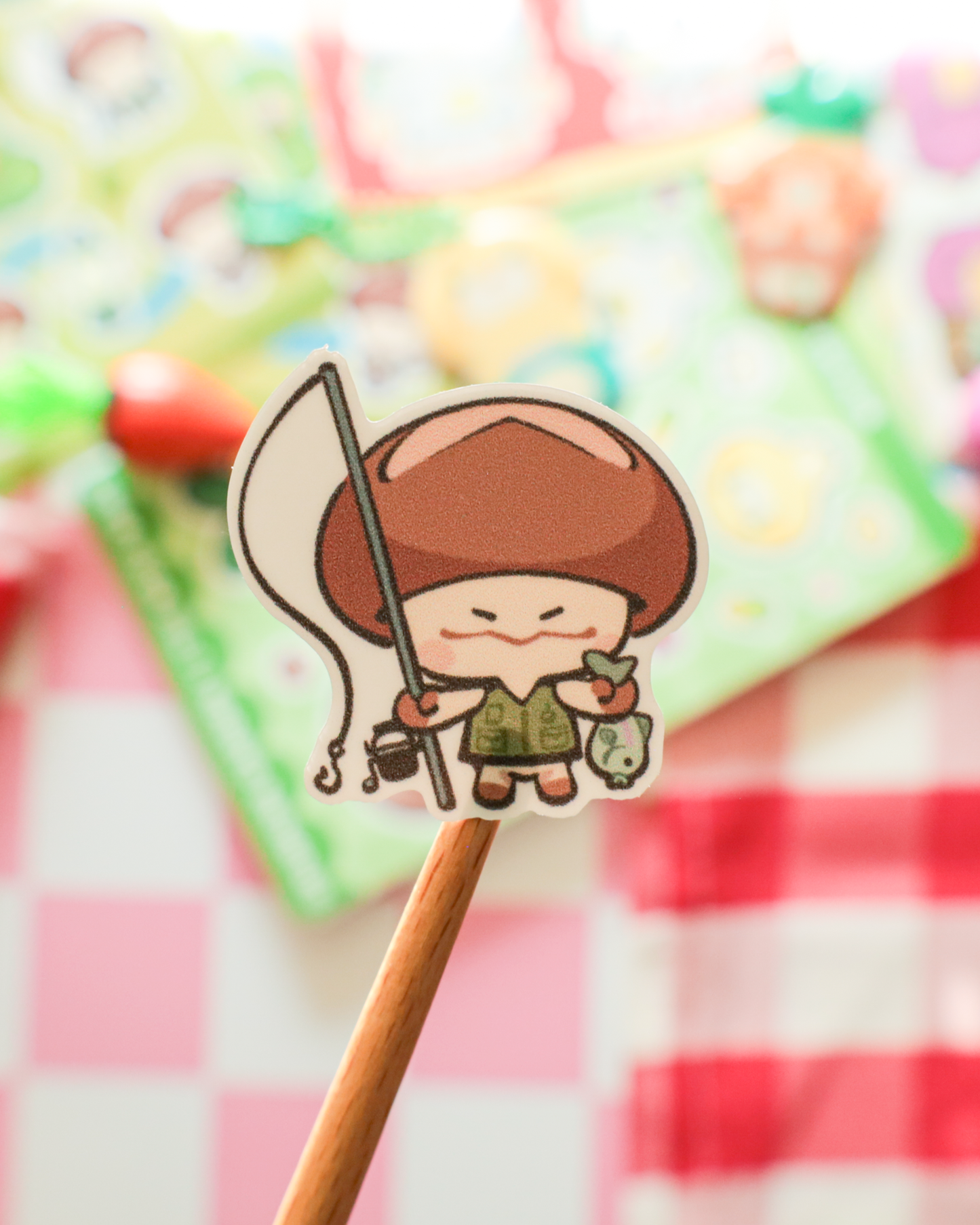 Camp Rollo  - Vinyl 4x6 Sticker Sheet