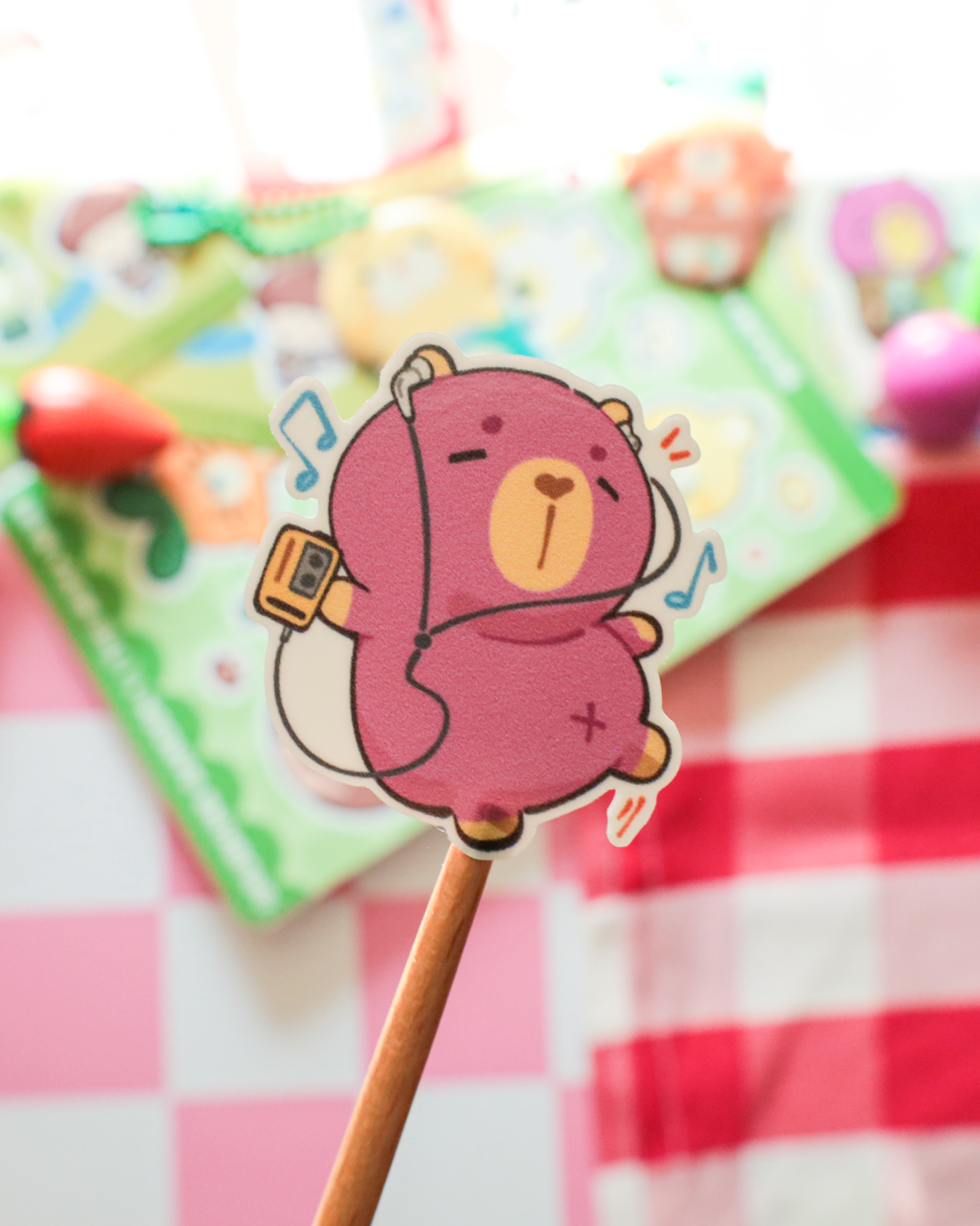 Miimo's Cozy Moments  - Vinyl 4x6 Sticker Sheet