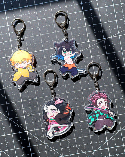 Demon Slayer - Acrylic Keychains