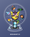 Valorant Wingman - Acrylic Spinner Standee