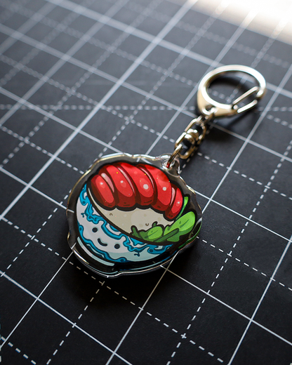 Moka Foodies Heavy - Epoxy Keychain