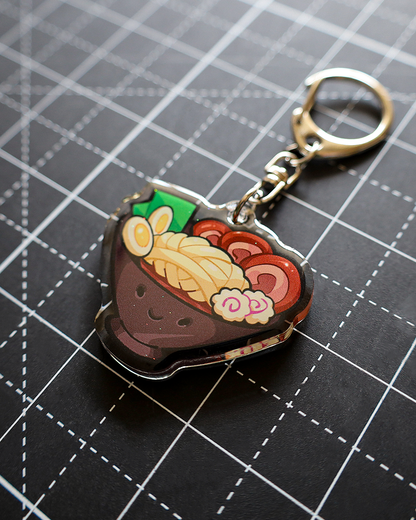 Moka Foodies Heavy - Epoxy Keychain