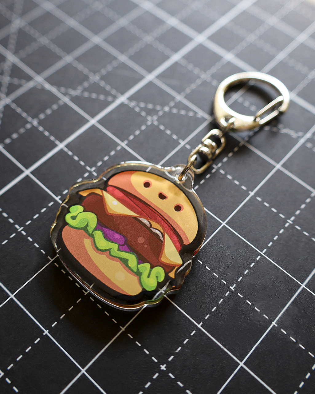 Moka Foodies Heavy - Epoxy Keychain