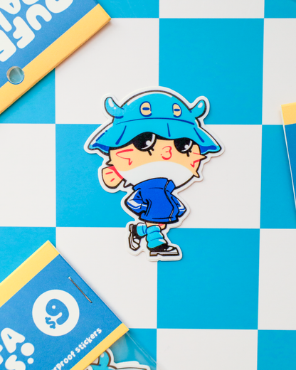 Puffa Pals  - Vinyl Sticker Pack