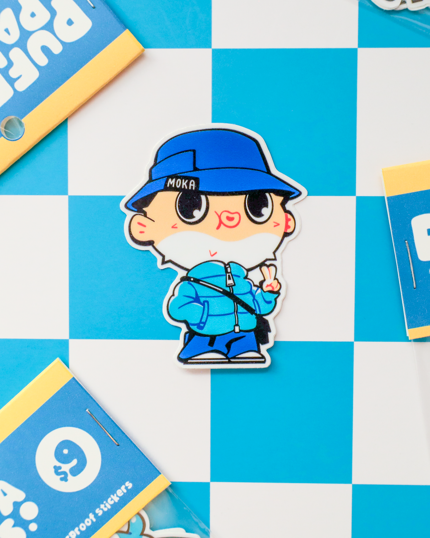 Puffa Pals  - Vinyl Sticker Pack