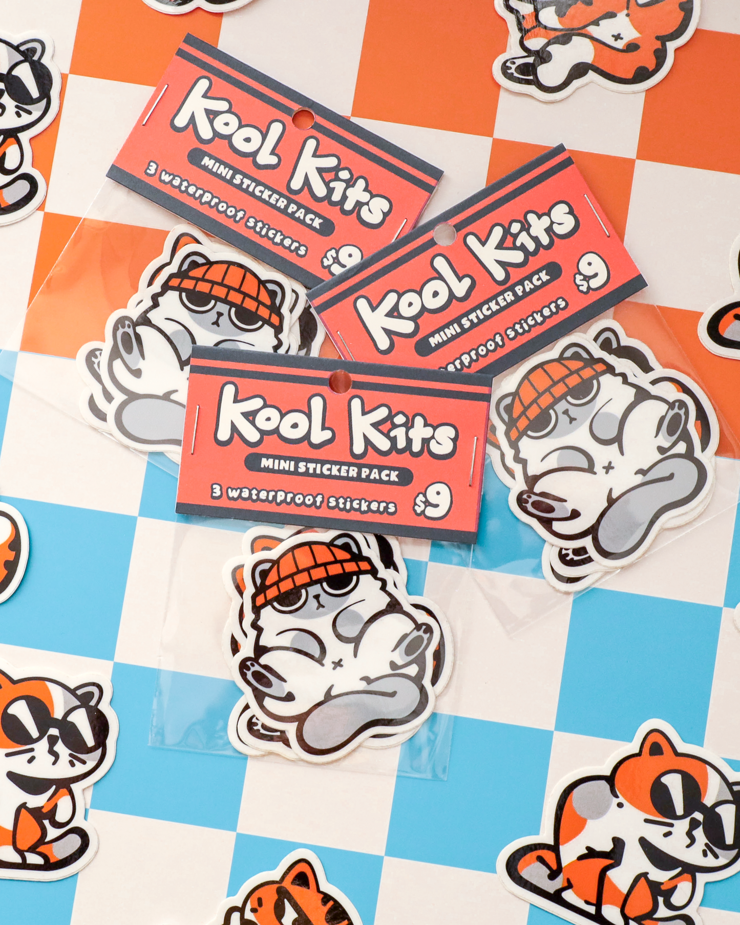 Kool Kits  - Vinyl Sticker Pack
