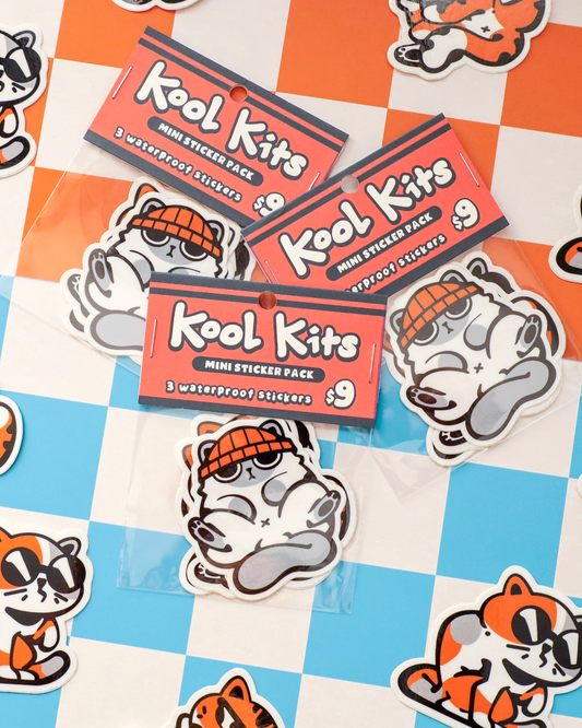 Kool Kits  - Vinyl Sticker Pack
