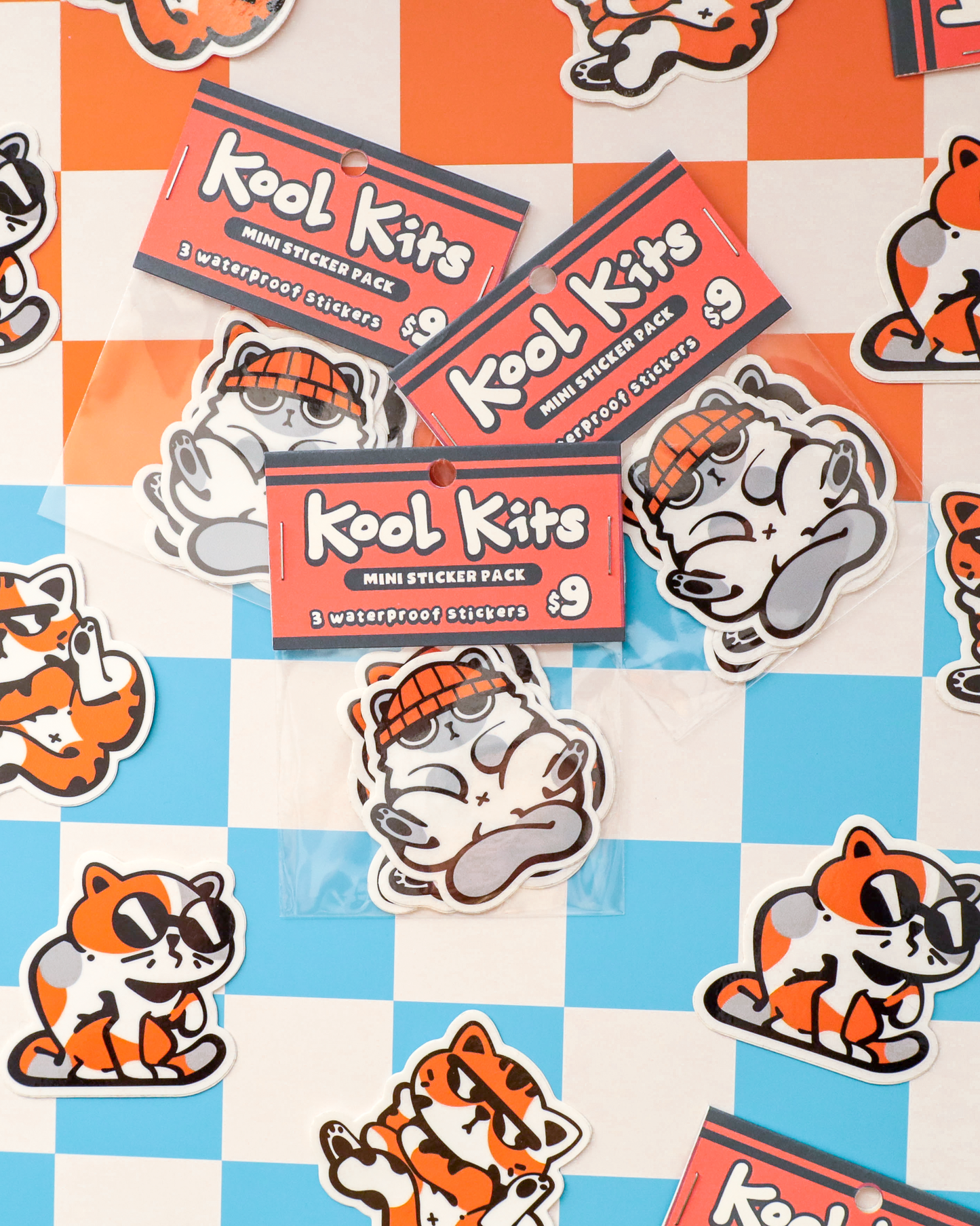 Kool Kits  - Vinyl Sticker Pack
