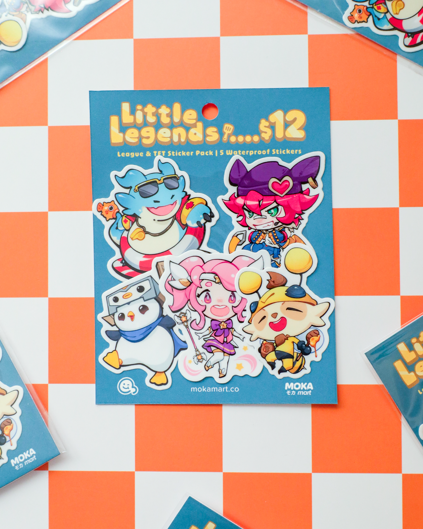 Little Legends 1  - Vinyl Sticker Pack