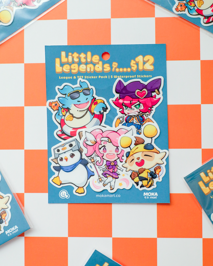 Little Legends 1  - Vinyl Sticker Pack
