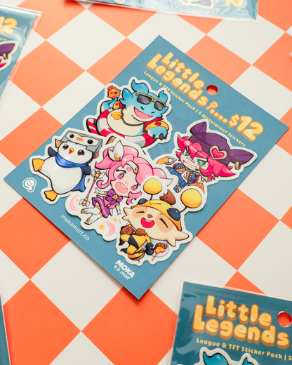 Little Legends 1  - Vinyl Sticker Pack