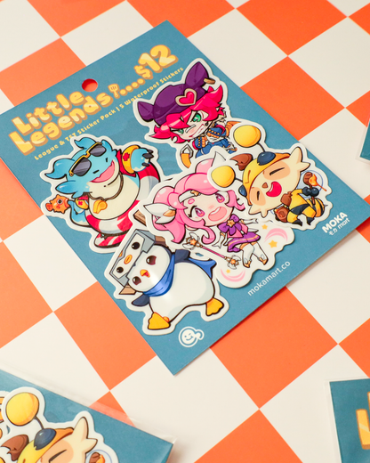 Little Legends 1  - Vinyl Sticker Pack