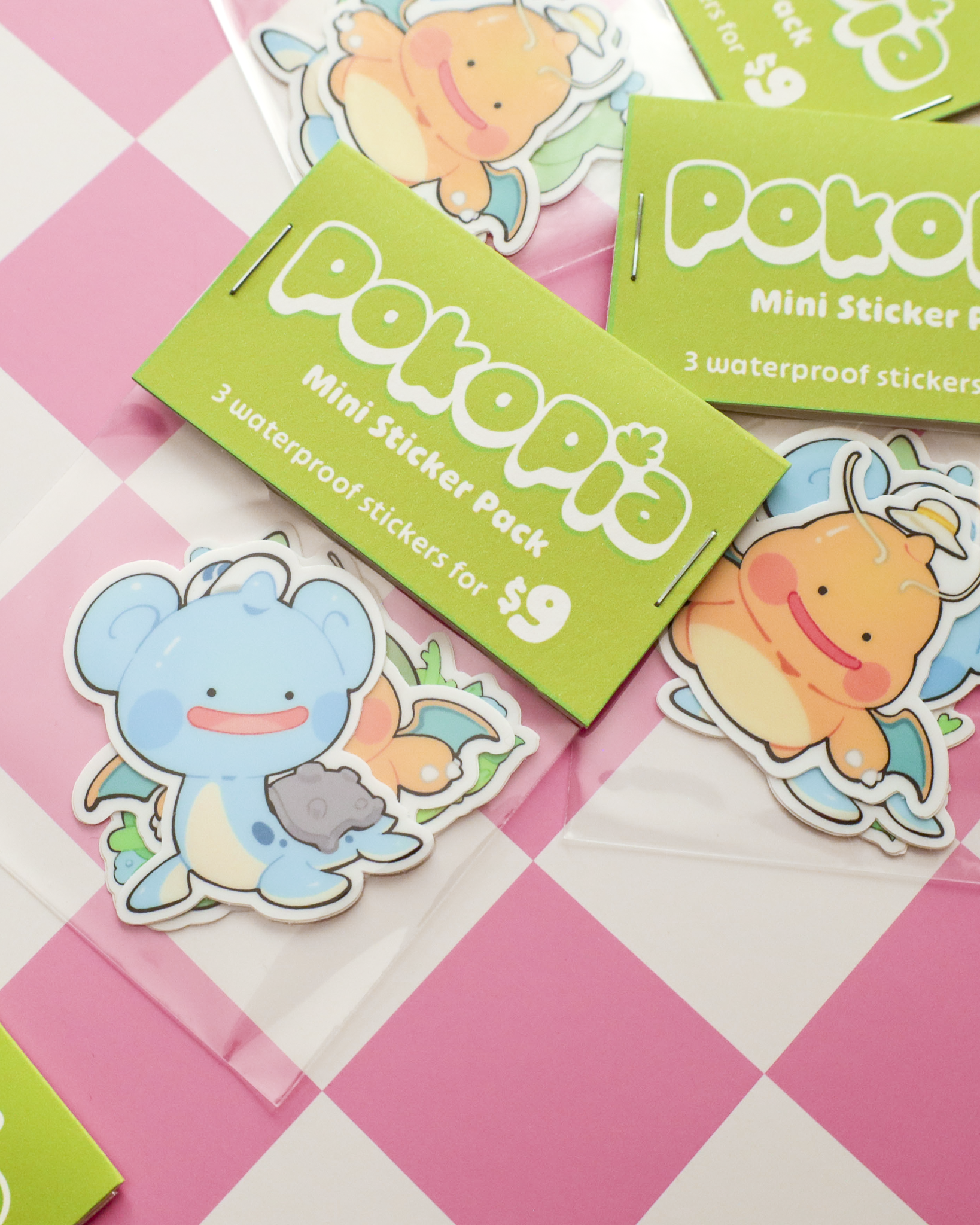 Pokopia - Vinyl Sticker Pack – Moka Mart