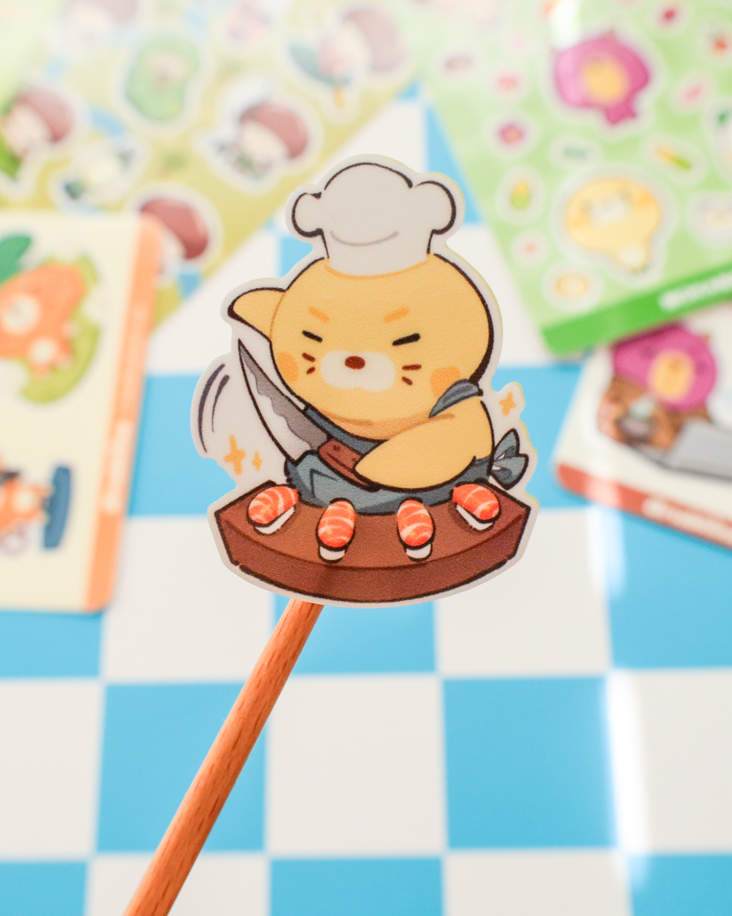 Kokoku's Kitchen  - Vinyl 4x6 Sticker Sheet