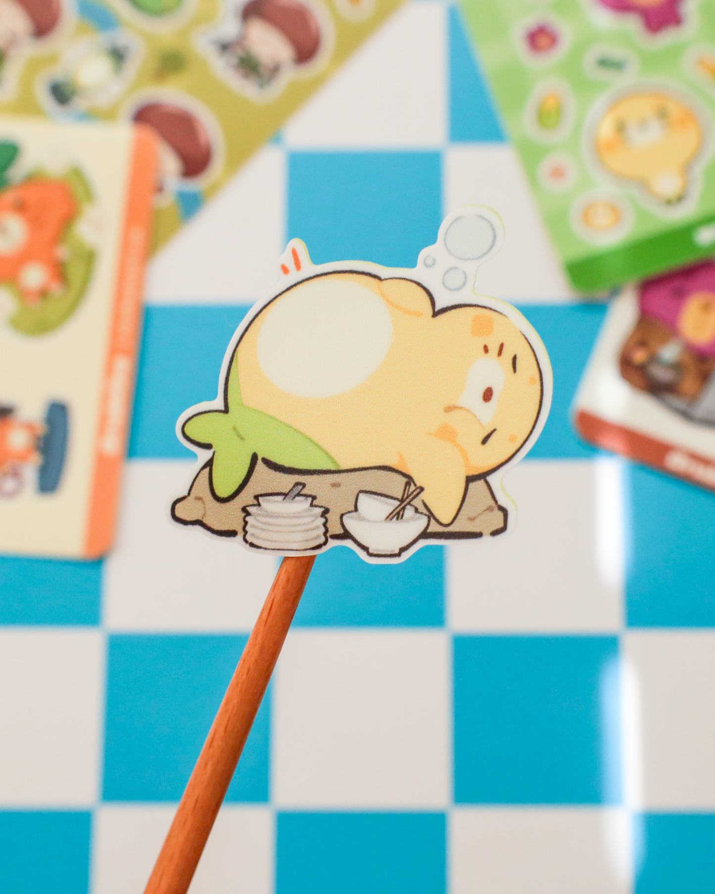 Kokoku's Kitchen  - Vinyl 4x6 Sticker Sheet