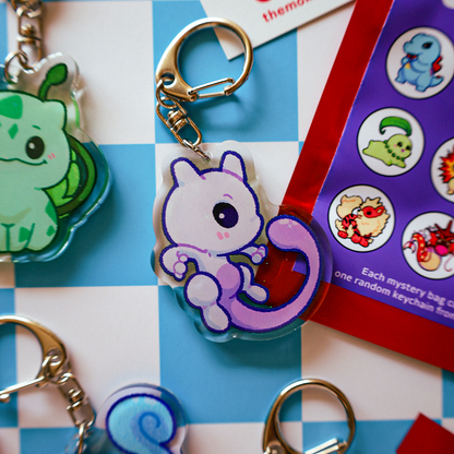 Poke Keychains Series 1 - Mystery Blind Bags