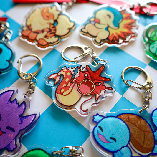 Poke Keychains Series 1 - Mystery Blind Bags