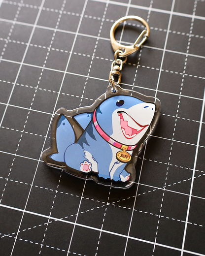 Marvel Rivals Jeff the Shark - Acrylic Keychain