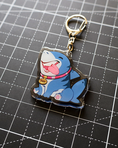 Marvel Rivals Jeff the Shark - Acrylic Keychain