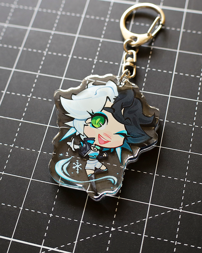 Marvel Rivals Luna Snow - Acrylic Keychain (MISPRINT)
