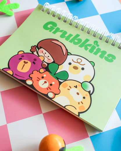Grubkins - Reusable Sticker Book