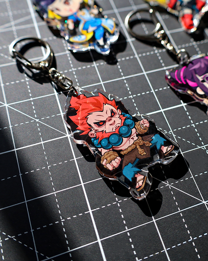 Street Fighter 6 Akuma - Acrylic Keychain