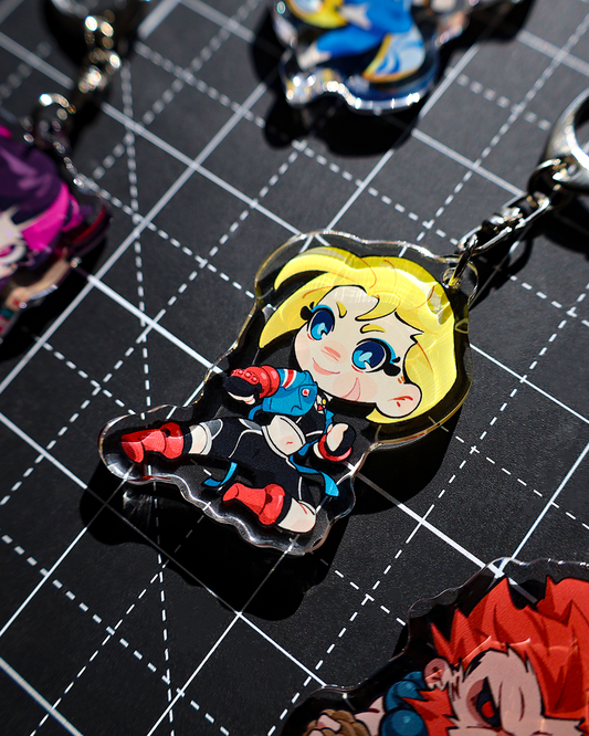 Street Fighter 6 Cammy - Acrylic Keychain