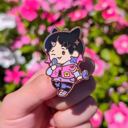 Cute Valorant Enamel Pin Gift Clove