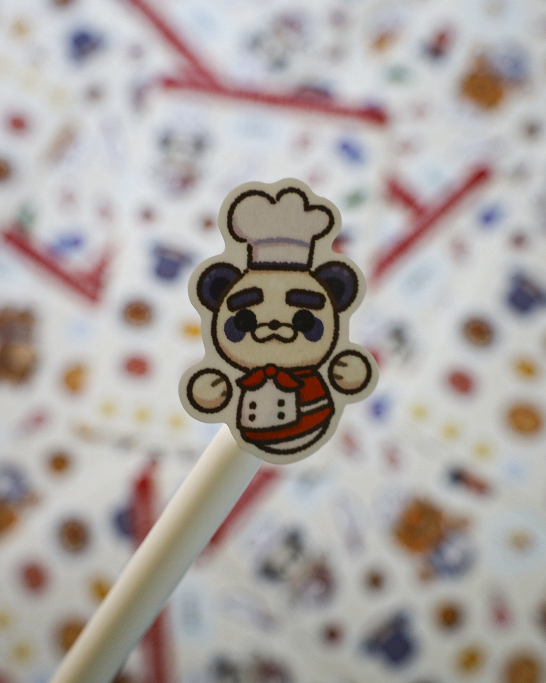 Overcooked Level 1 - Vinyl 4x6 Sticker Sheet