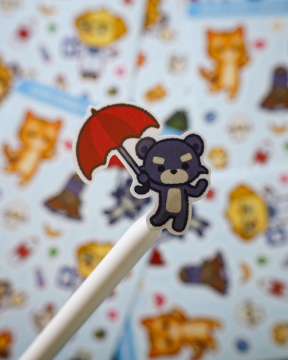 Super Animal Friends - Vinyl 4x6 Sticker Sheet