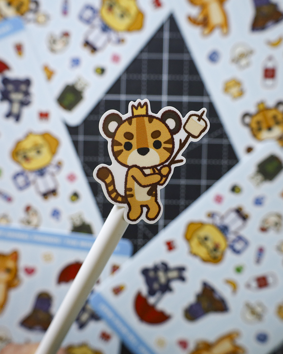 Super Animal Friends - Vinyl 4x6 Sticker Sheet