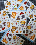 Super Animal Friends - Vinyl 4x6 Sticker Sheet