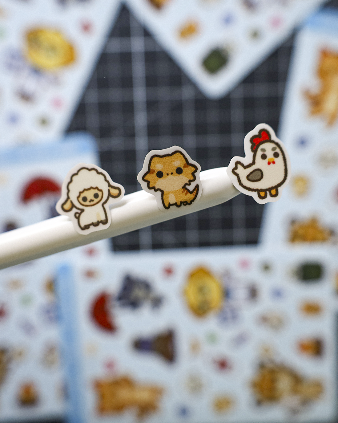 Super Animal Friends - Vinyl 4x6 Sticker Sheet