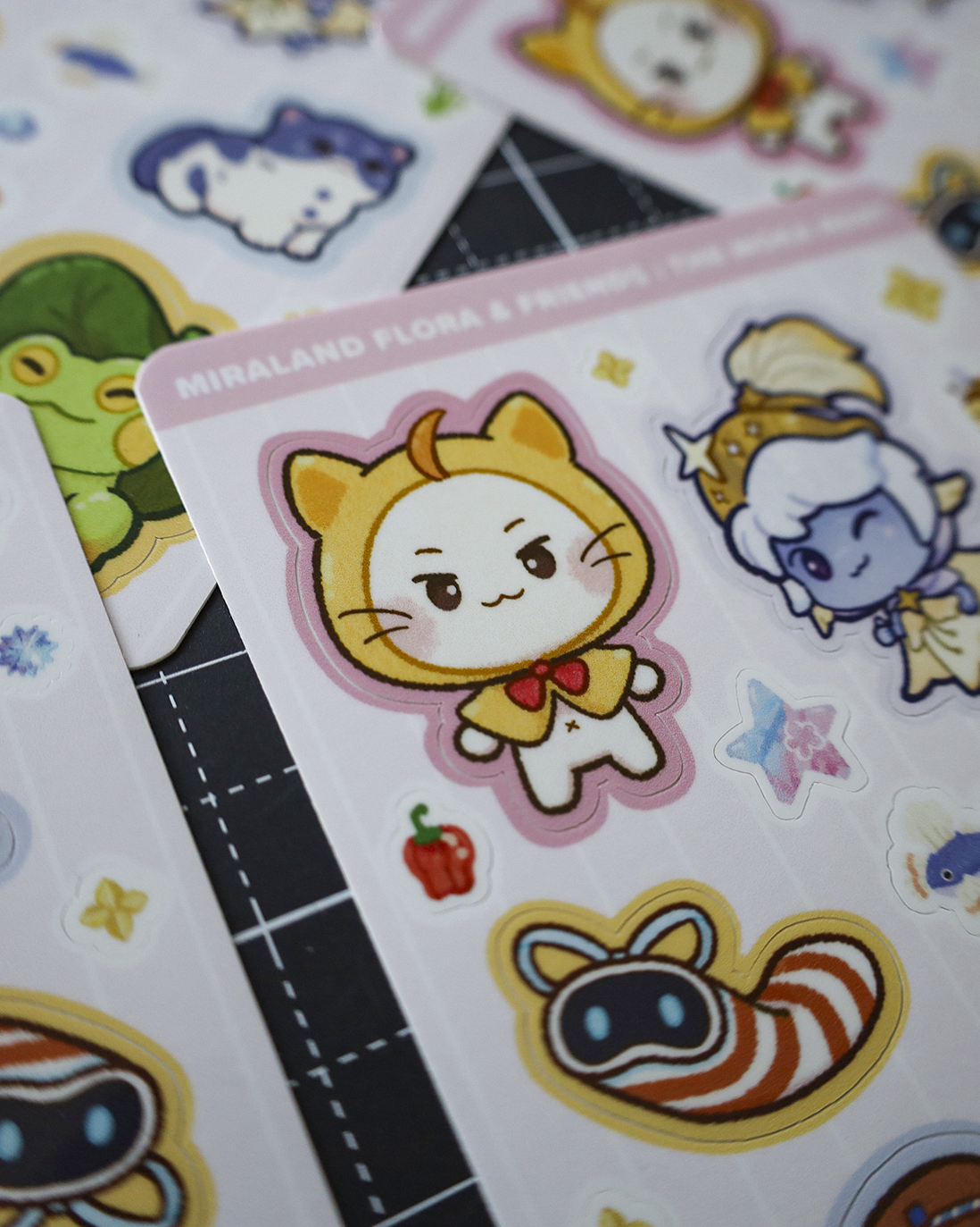 Miraland Flora and Fauna - Vinyl 4x6 Sticker Sheet