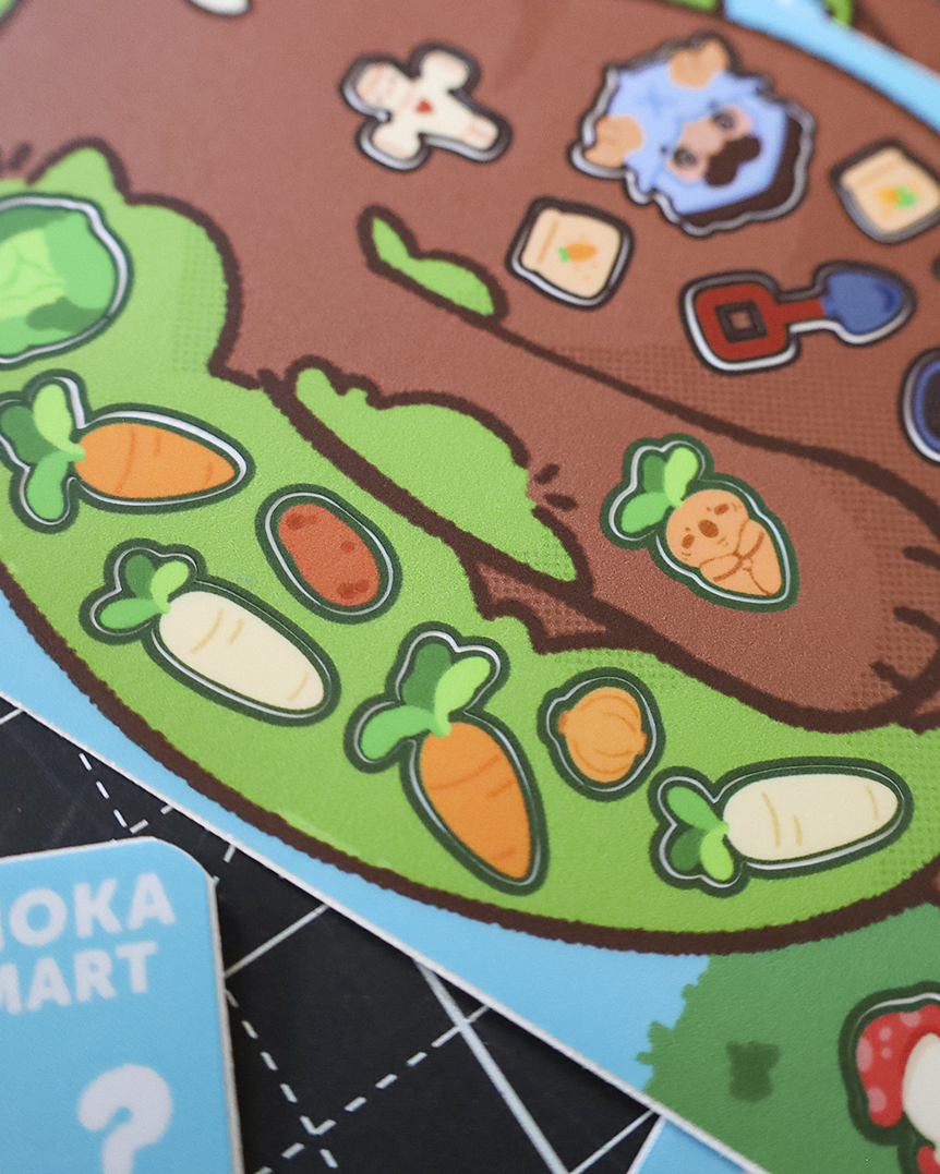 Garden Golem - Vinyl 4x6 Sticker Sheet
