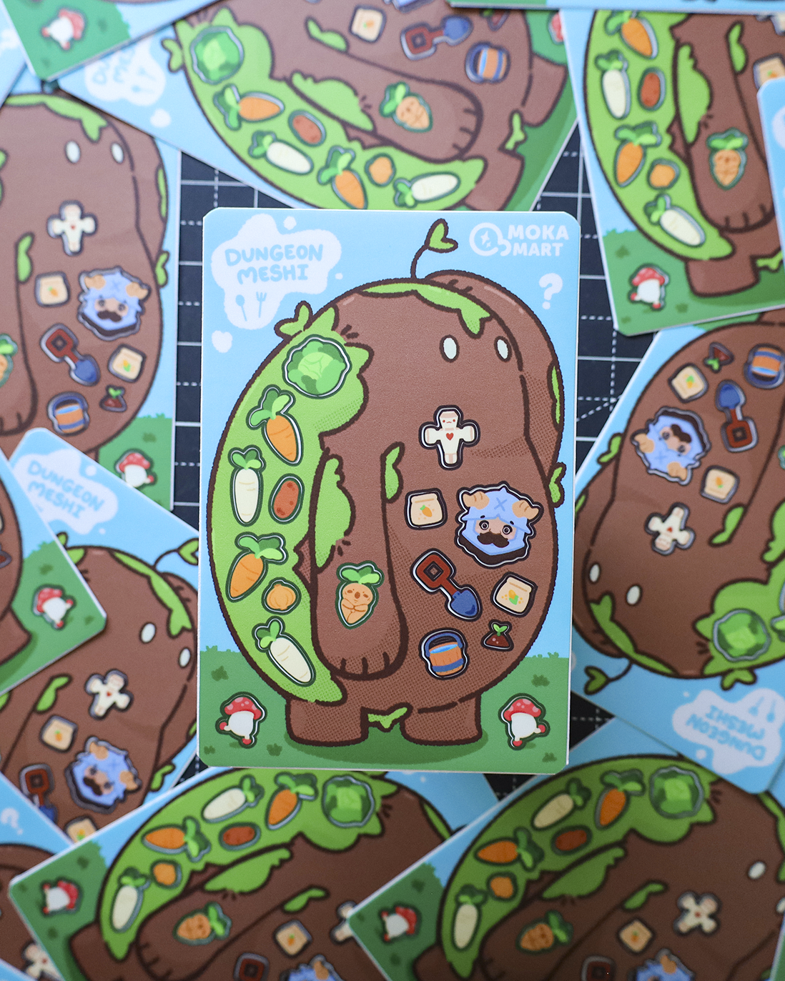 Garden Golem - Vinyl 4x6 Sticker Sheet