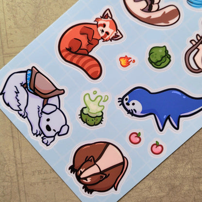 Avatar Animal Babies [4x6in Sticker Sheet]