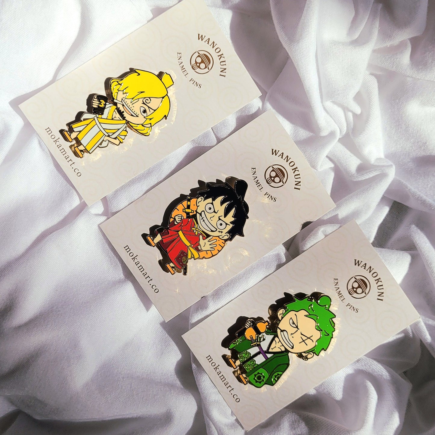 One Piece Enamel Pin Series [WANO EDITION]