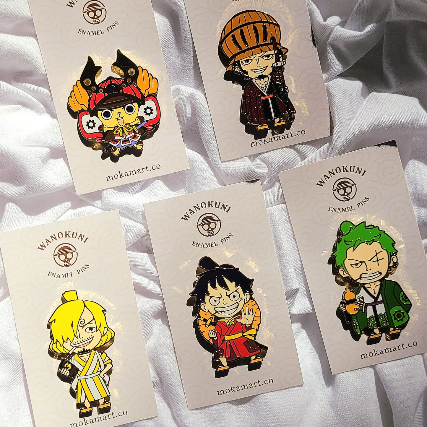 One Piece Enamel Pin Series [WANO EDITION]