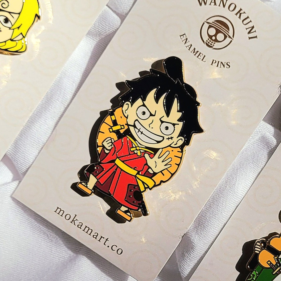 One Piece Enamel Pin Series [WANO EDITION]